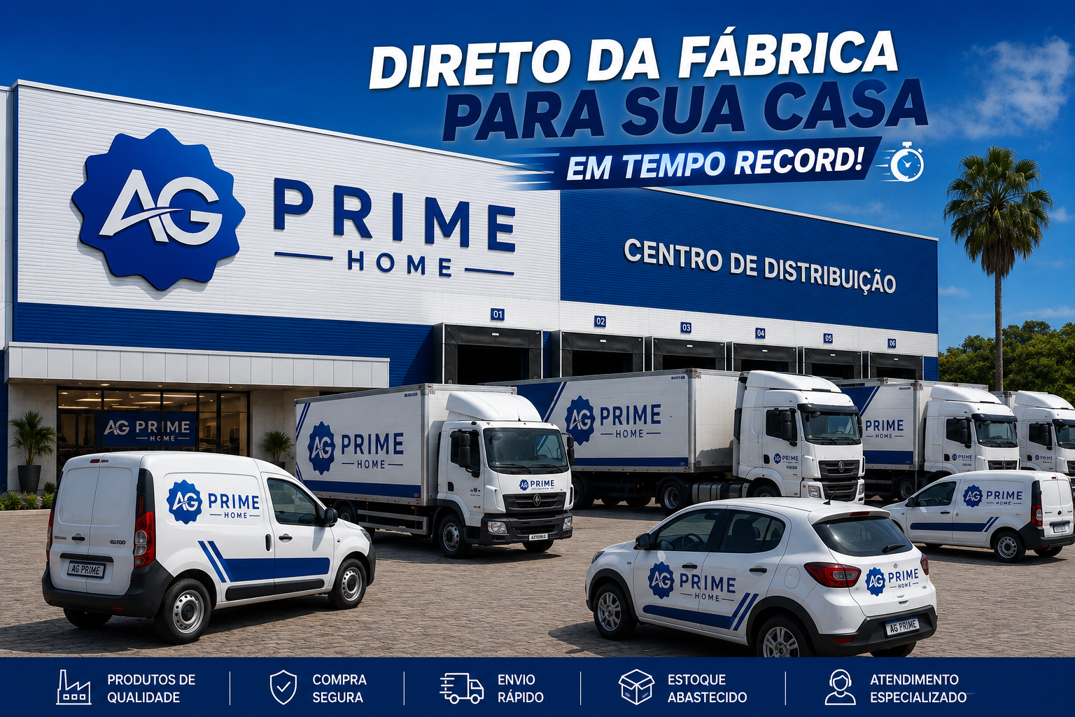 AG Prime Home - Direto da fábrica para sua casa